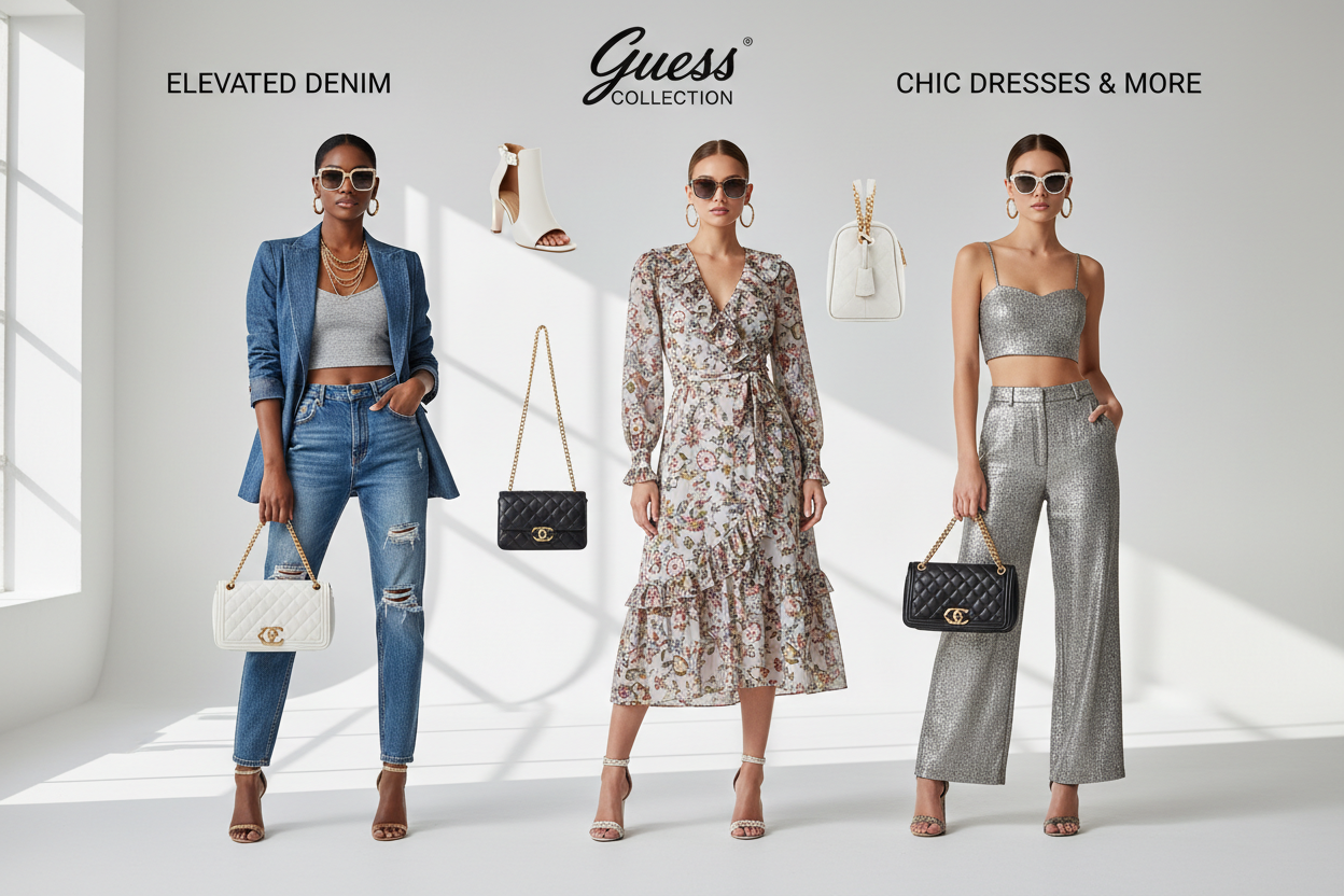 Guess Damen – Glamouröse Mode für selbstbewusste Frauen