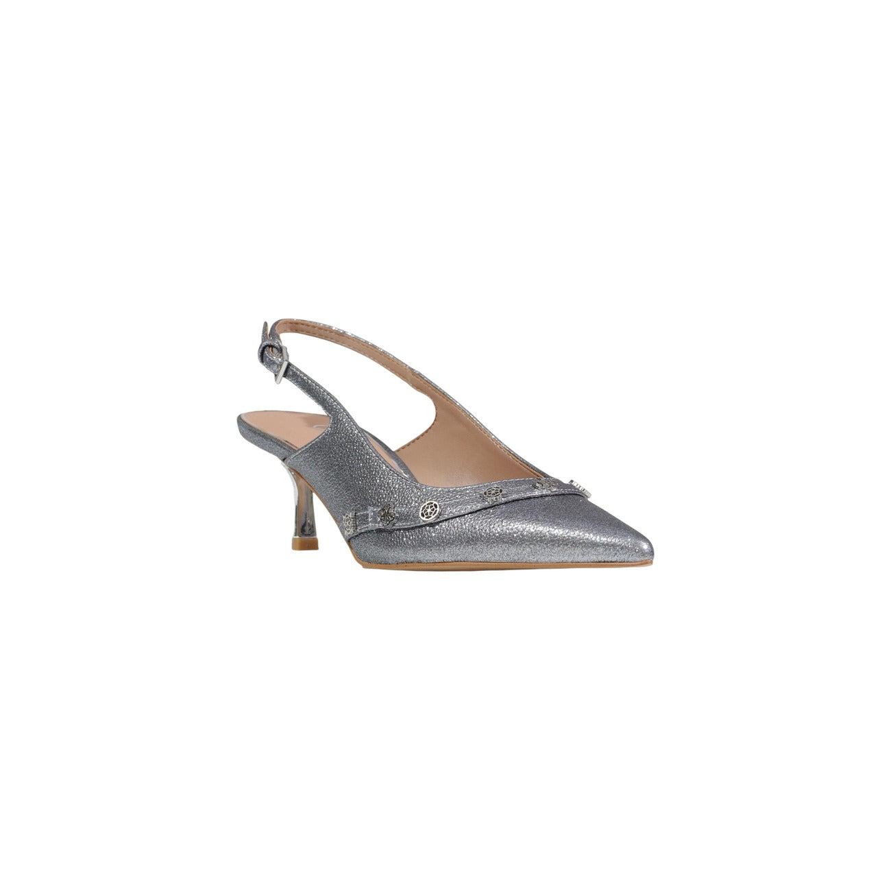 Guess Sandalen Damen Silber – Elegante Pumps mit Spitze