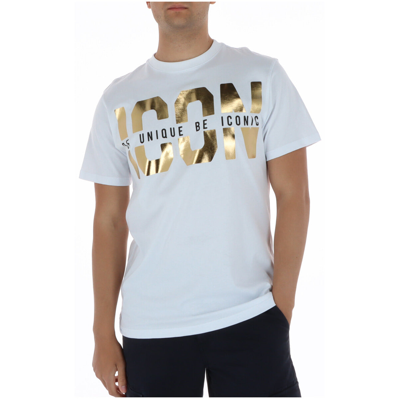Golden Era Streetwear: Das Icon Print T-Shirt in Schwarz-Gold & Weiß-Gold