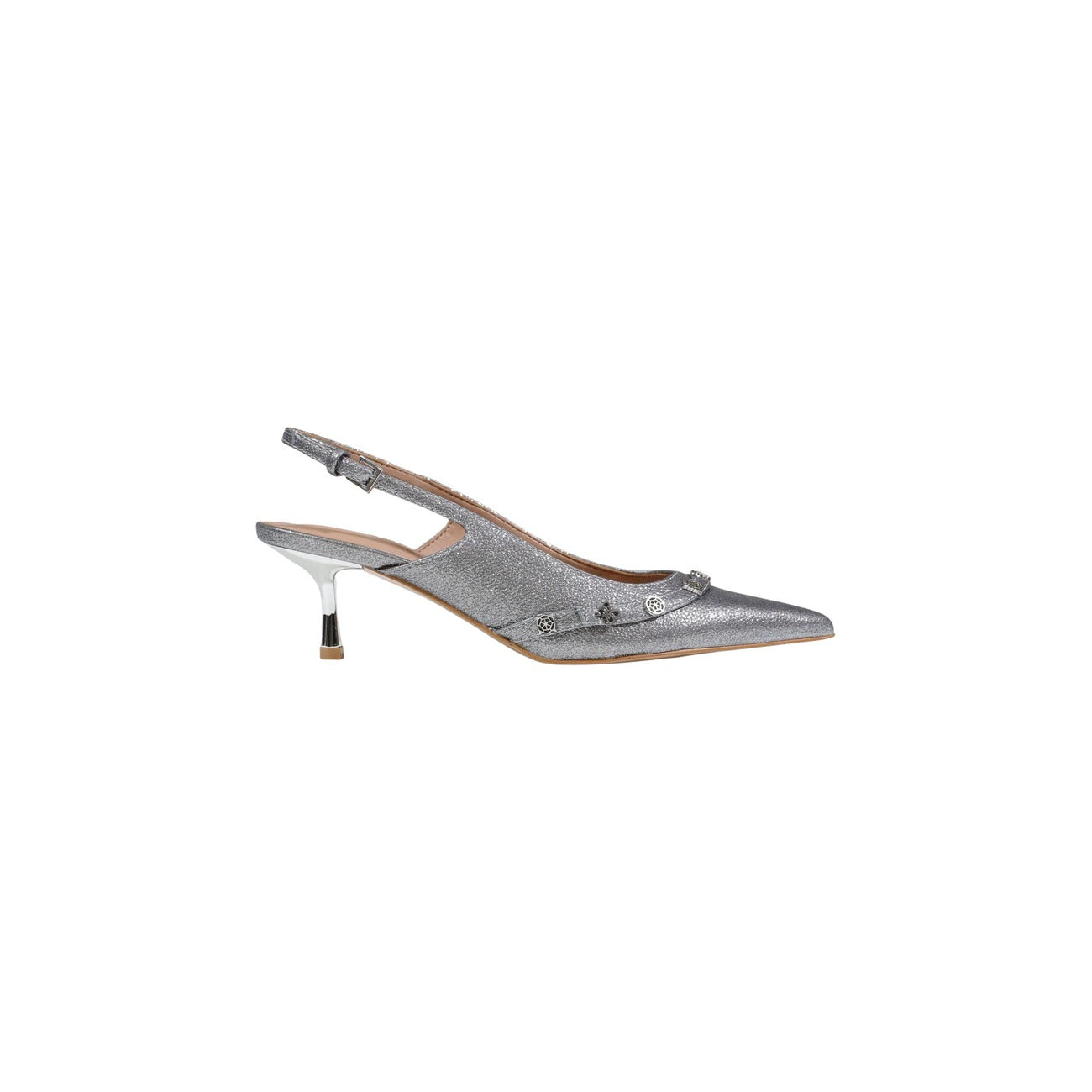 Guess Sandalen Damen Silber – Elegante Pumps mit Spitze