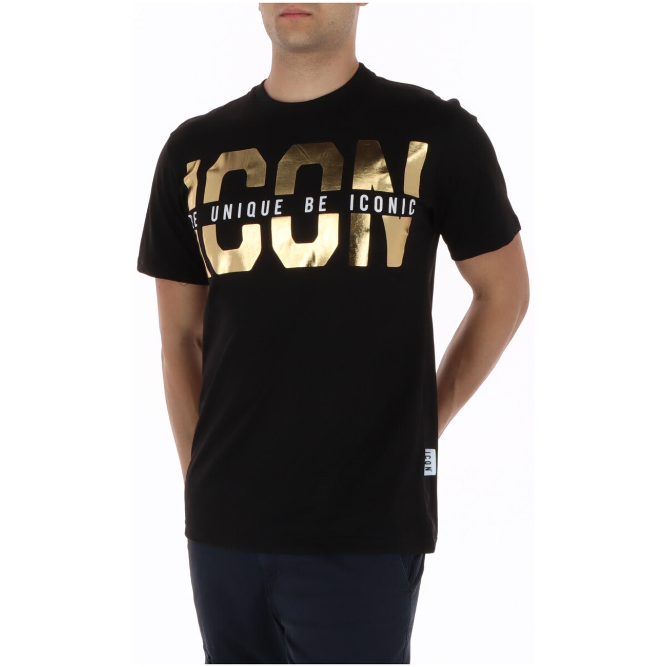 Golden Era Streetwear: Das Icon Print T-Shirt in Schwarz-Gold & Weiß-Gold